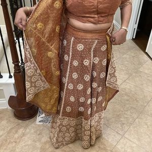 Unique 3pc Heavily Embroidered Bridal Lehenga